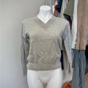 Women's XS Madewell 100% Cashmere V-Neck Sweater